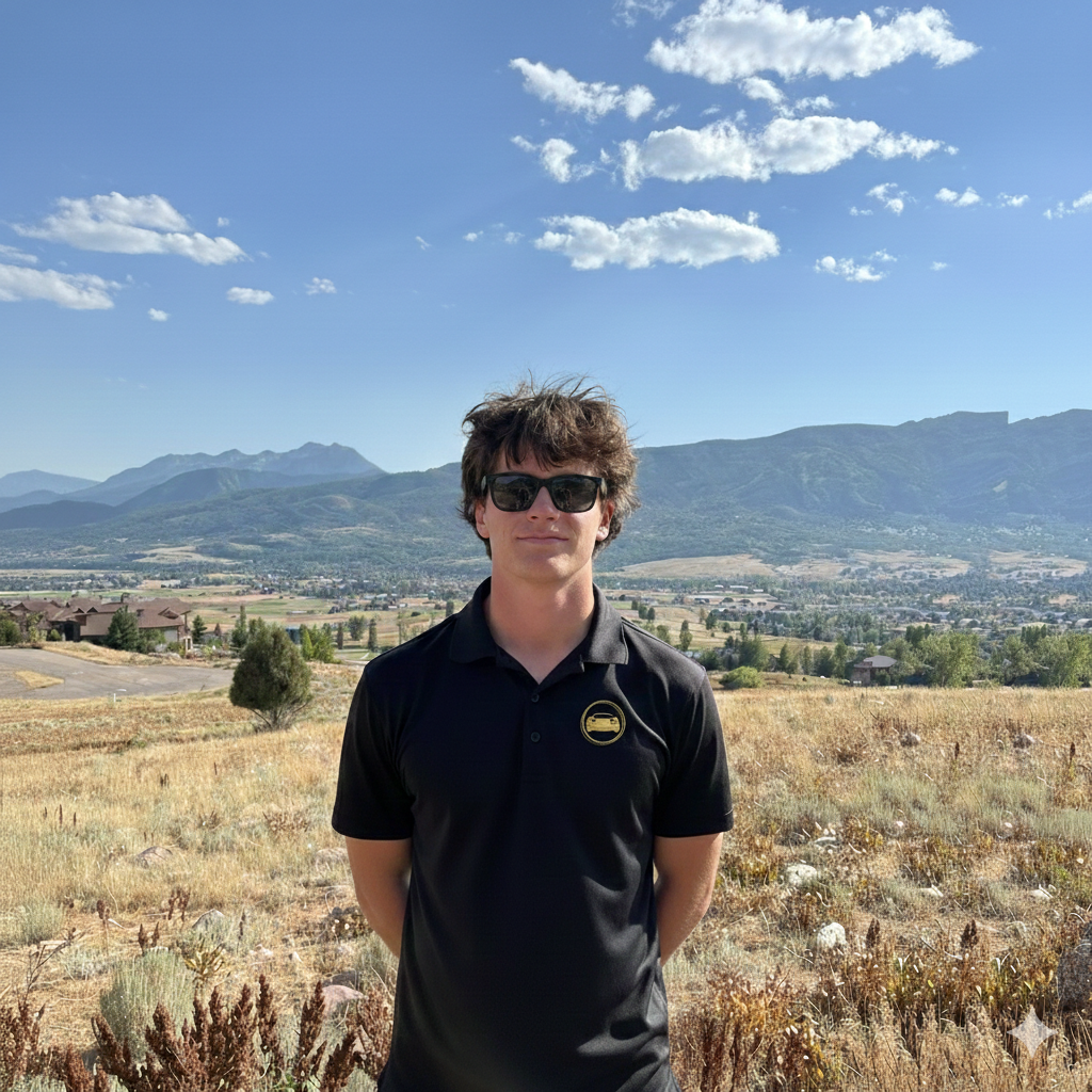 Izaak Fausett, owner of Opulence Mobile Detailing